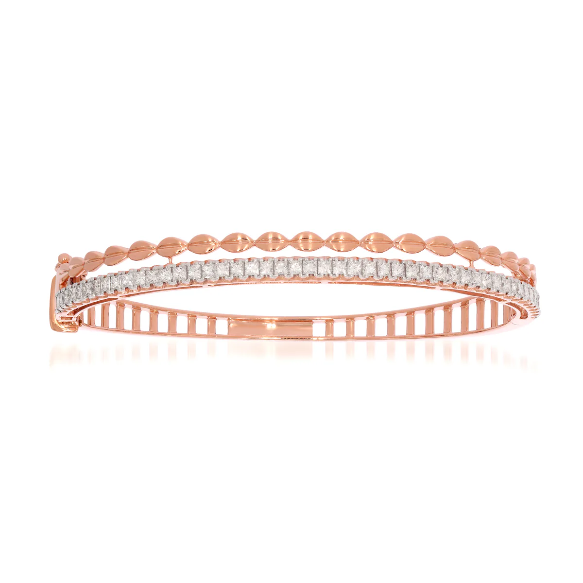 Diamond Gold Bangle